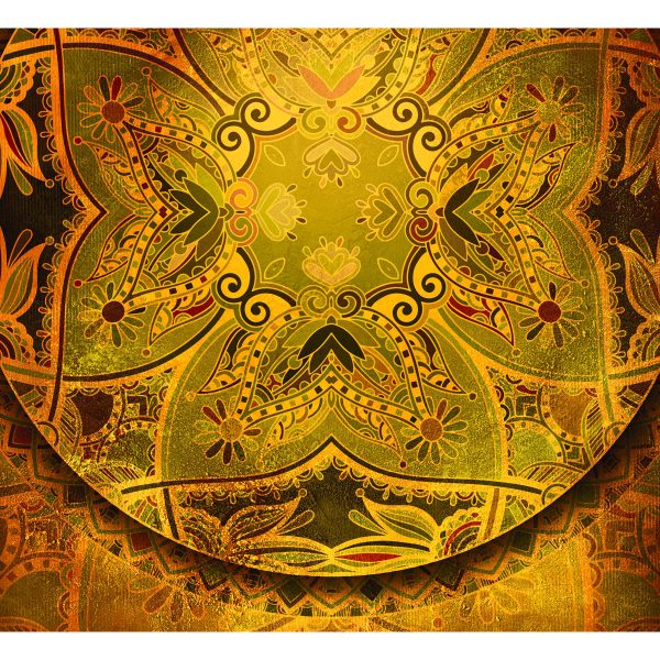 Fototapeta – Mandala: Golden Poem Fototapeta – Mandala: Golden Poem