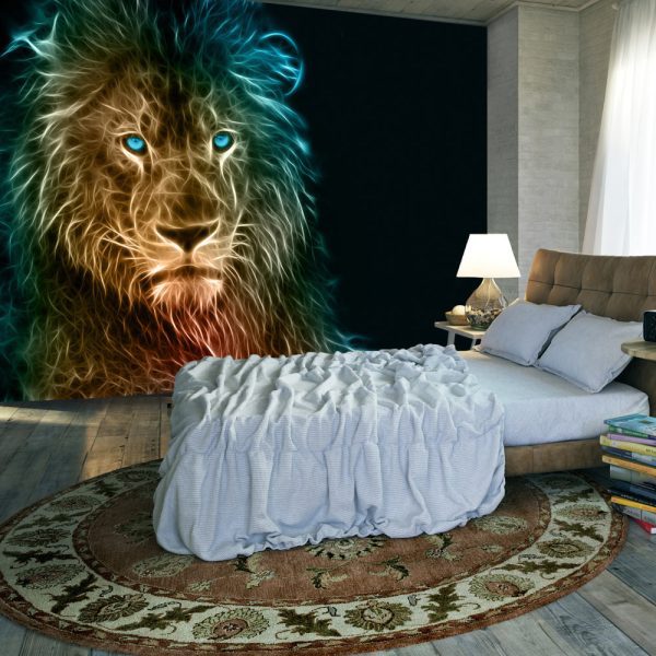 Samolepící fototapeta – Abstract lion Samolepící fototapeta – Abstract lion