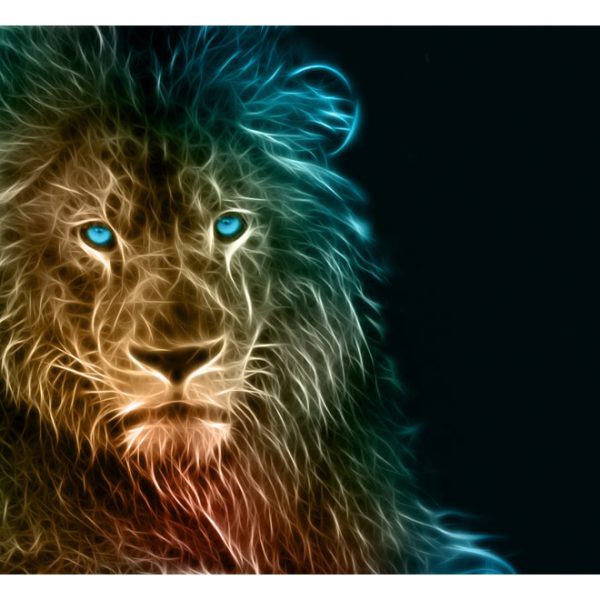 Fototapeta – Abstract lion Fototapeta – Abstract lion