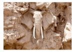 Samolepící fototapeta – Elephant Carving (South Africa) Samolepící fototapeta – Elephant Carving (South Africa)