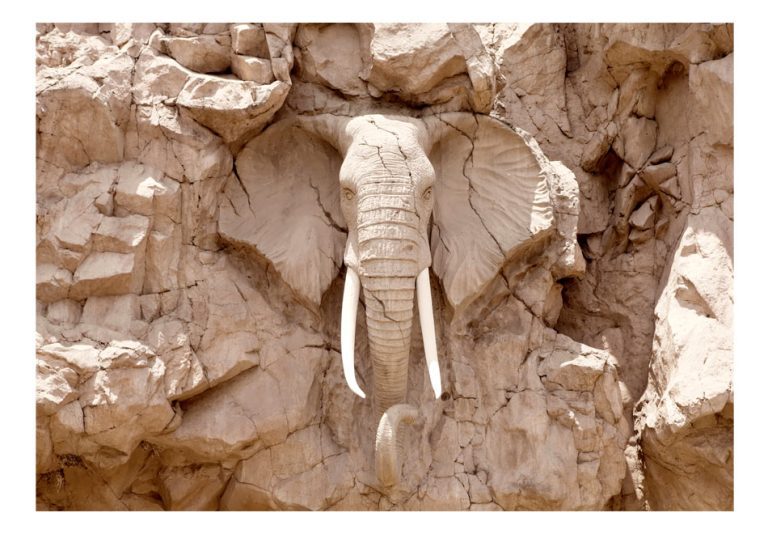 Samolepící fototapeta – Elephant Carving (South Africa) Samolepící fototapeta – Elephant Carving (South Africa)