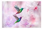 Fototapeta – Colourful Hummingbirds (Purple) Fototapeta – Colourful Hummingbirds (Purple)