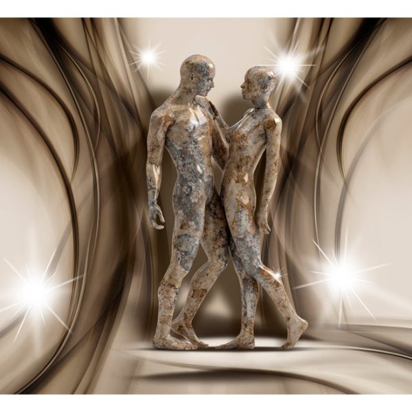 Samolepící fototapeta – In marble embrace Samolepící fototapeta – In marble embrace