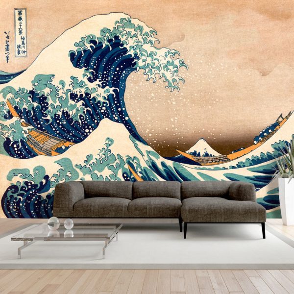 Samolepící fototapeta – Hokusai: The Great Wave off Kanagawa (Reproduction) Samolepící fototapeta – Hokusai: The Great Wave off Kanagawa (Reproduction)