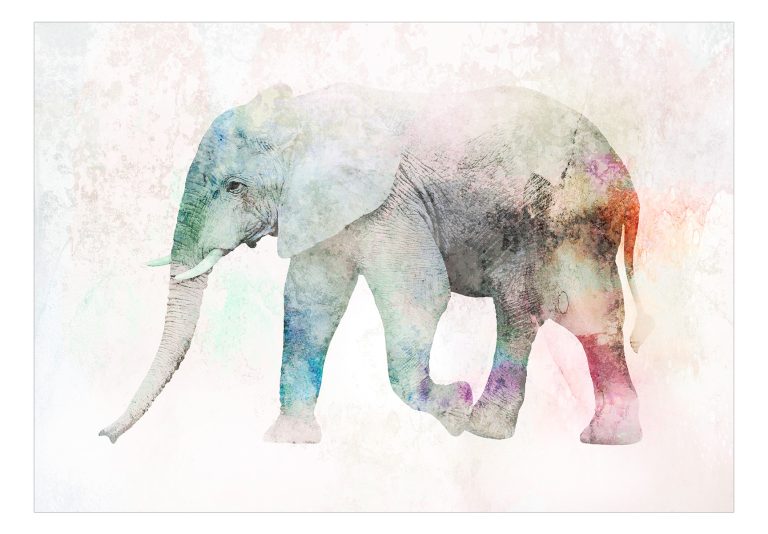 Fototapeta – Painted Elephant Fototapeta – Painted Elephant
