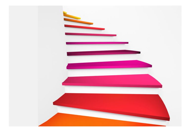 Fototapeta – Colorful stairs Fototapeta – Colorful stairs