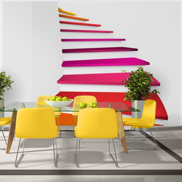 Fototapeta – Colorful stairs Fototapeta – Colorful stairs