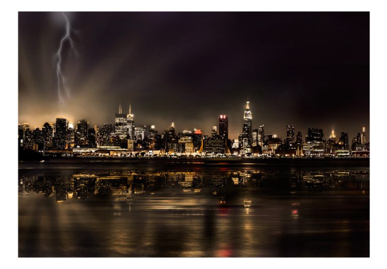 Fototapeta – Storm in New York City Fototapeta – Storm in New York City