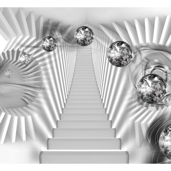 Fototapeta – Silver Stairs Fototapeta – Silver Stairs