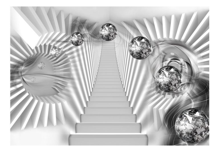 Fototapeta – Silver Stairs Fototapeta – Silver Stairs