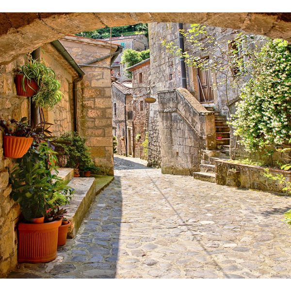 Fototapeta – Provincial alley in Tuscany Fototapeta – Provincial alley in Tuscany