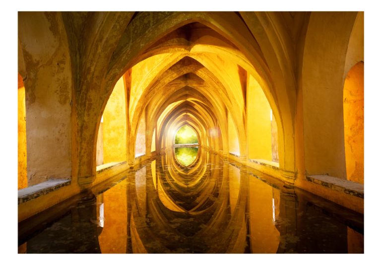Fototapeta – The Golden Corridor Fototapeta – The Golden Corridor