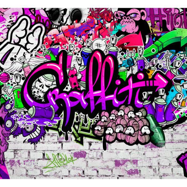 Fototapeta – Purple Graffiti Fototapeta – Purple Graffiti