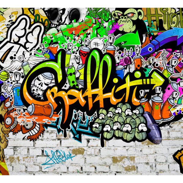 Fototapeta – Graffiti on the Wall Fototapeta – Graffiti on the Wall