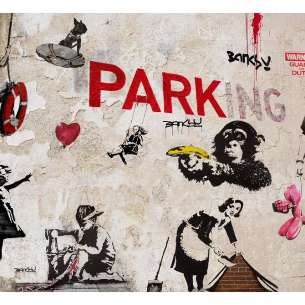 Fototapeta – [Banksy] Graffiti Collage Fototapeta – [Banksy] Graffiti Collage