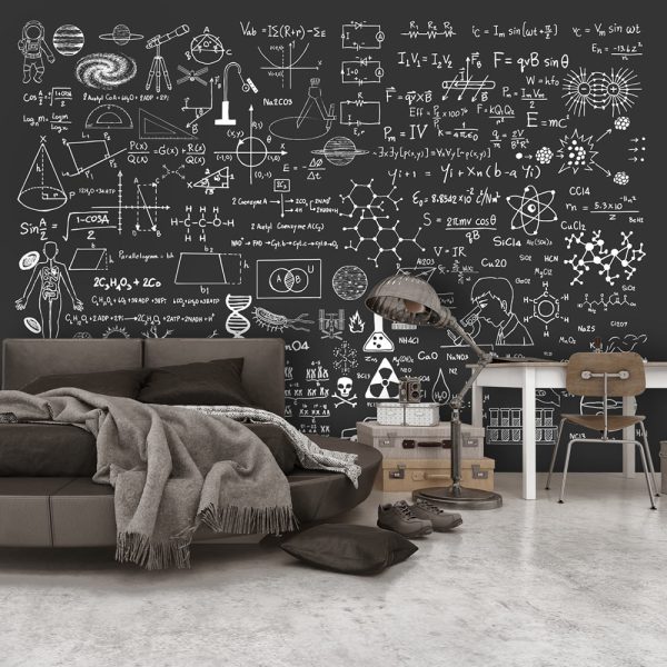 Fototapeta – Science on Chalkboard Fototapeta – Science on Chalkboard