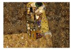 Fototapeta – Klimt inspiration: Golden Kiss Fototapeta – Klimt inspiration: Golden Kiss