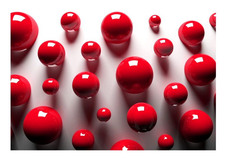 Fototapeta – Red Balls Fototapeta – Red Balls