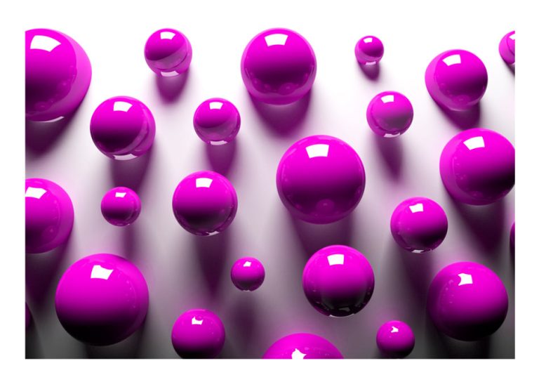 Fototapeta – Purple Balls Fototapeta – Purple Balls