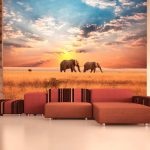 Fototapeta – African savanna elephants Fototapeta – African savanna elephants