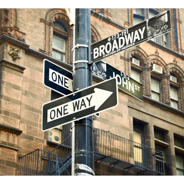 Fototapeta – All roads lead to Broadway Fototapeta – All roads lead to Broadway