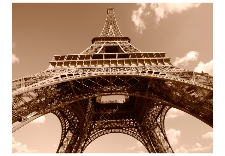 Fototapeta – Eiffel Tower in sepia Fototapeta – Eiffel Tower in sepia