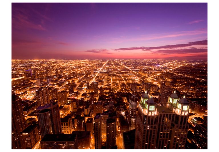 Fototapeta – Chicago by night Fototapeta – Chicago by night