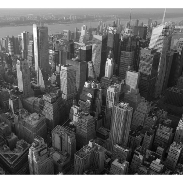 Fototapeta – New York: mrakodrapy (letecký pohled) Fototapeta – New York: mrakodrapy (letecký pohled)