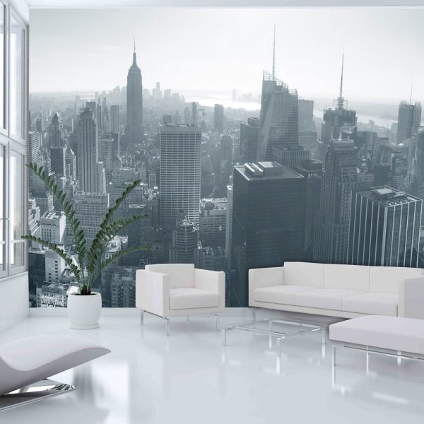 Fototapeta – New York City skyline černá a bílá Fototapeta – New York City skyline černá a bílá