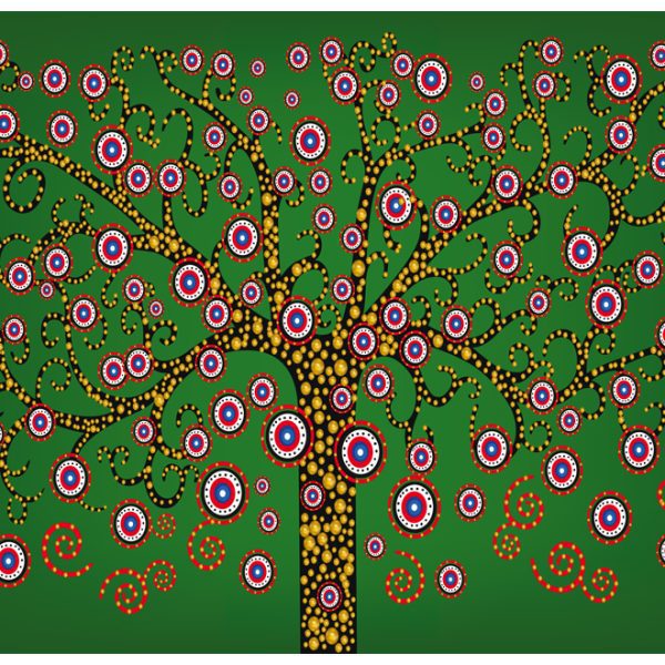 Fototapeta – abstrakce: strom (zelený) Fototapeta – abstrakce: strom (zelený)