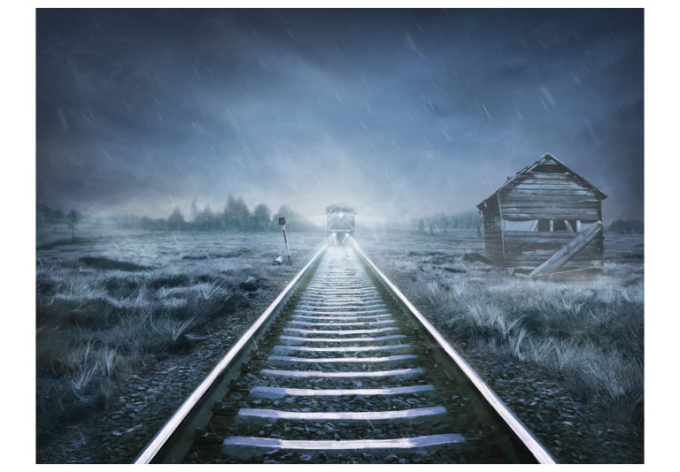 Fototapeta – The ghost train Fototapeta – The ghost train