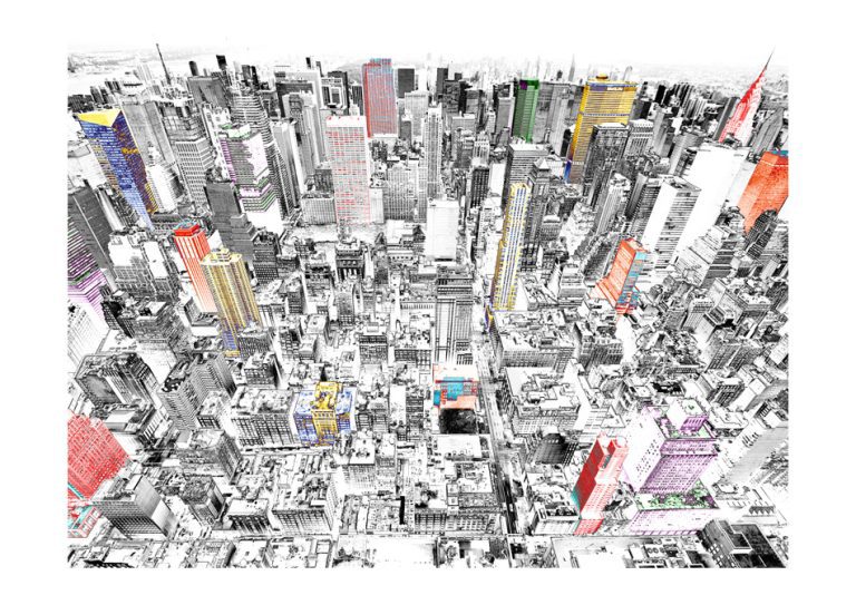 Fototapeta – Sketch of New York Fototapeta – Sketch of New York