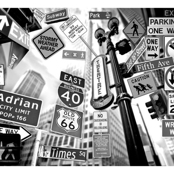 Fototapeta – All roads lead to Manhattan Fototapeta – All roads lead to Manhattan