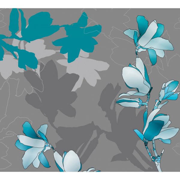Fototapeta – Blue magnolias Fototapeta – Blue magnolias