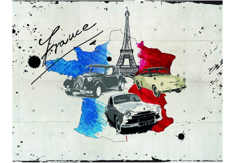Fototapeta – Admirer of cars (France) Fototapeta – Admirer of cars (France)