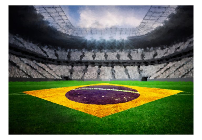 Fototapeta – Brazilian stadium Fototapeta – Brazilian stadium