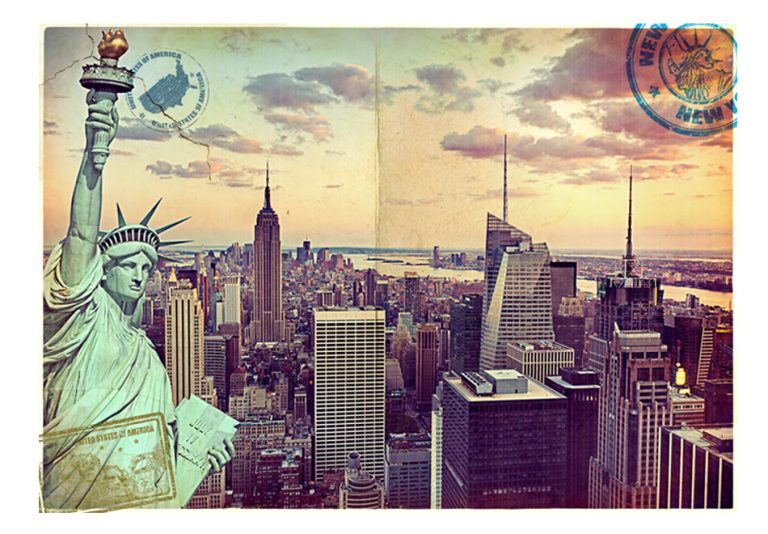 Fototapeta – Postcard from New York Fototapeta – Postcard from New York