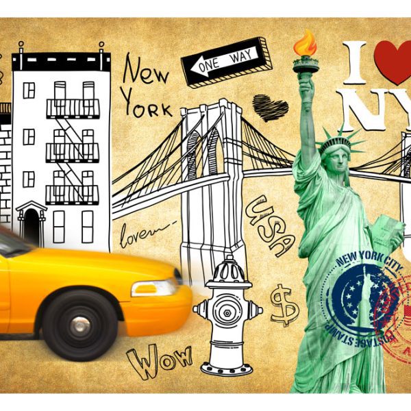 Fototapeta – One way – New York Fototapeta – One way – New York