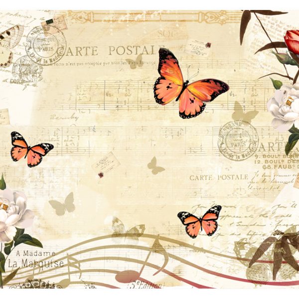 Fototapeta – Melodies of butterflies Fototapeta – Melodies of butterflies