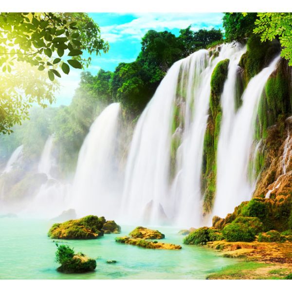 Fototapeta – The beauty of nature: Waterfall Fototapeta – The beauty of nature: Waterfall