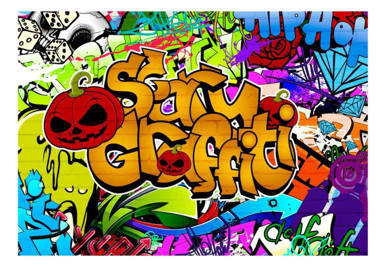 Fototapeta – Scary graffiti Fototapeta – Scary graffiti