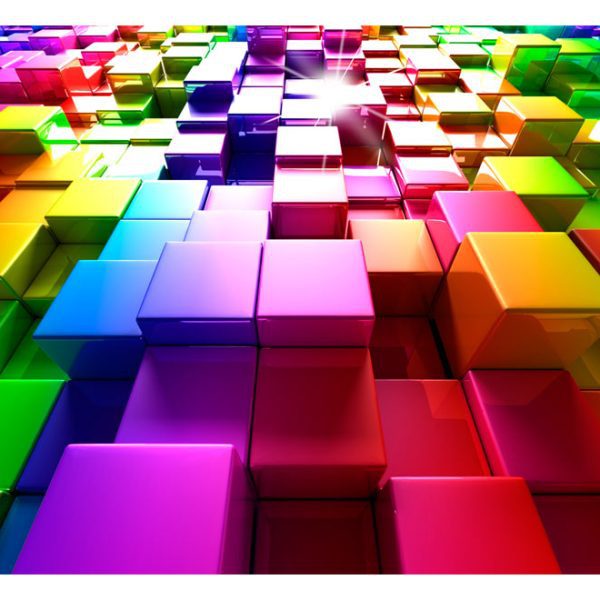 Fototapeta – Colored Cubes Fototapeta – Colored Cubes