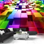 Fototapeta – Colored Cubes Fototapeta – Colored Cubes