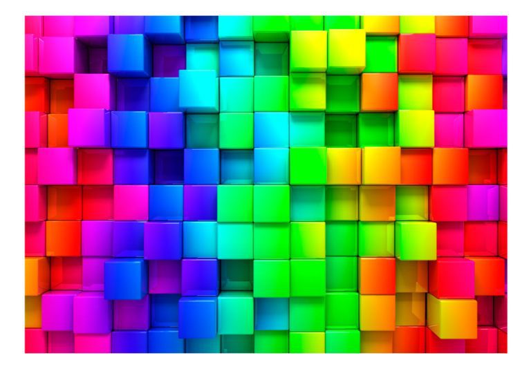 Fototapeta – Colourful Cubes Fototapeta – Colourful Cubes