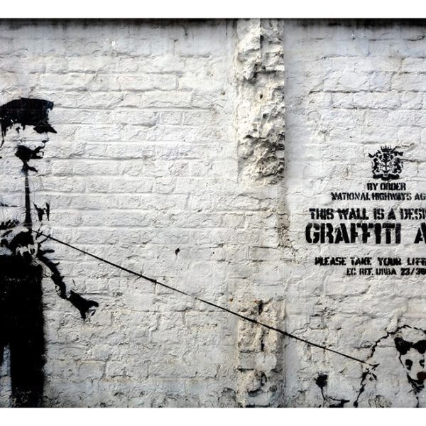 Fototapeta – Banksy – Graffiti Area Fototapeta – Banksy – Graffiti Area