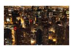 Fototapeta – Město v noci – Chicago, USA Fototapeta – Město v noci – Chicago, USA