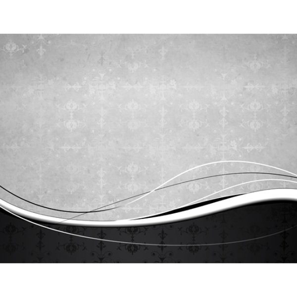 Fototapeta – Black-and-white waves (Vintage) Fototapeta – Black-and-white waves (Vintage)