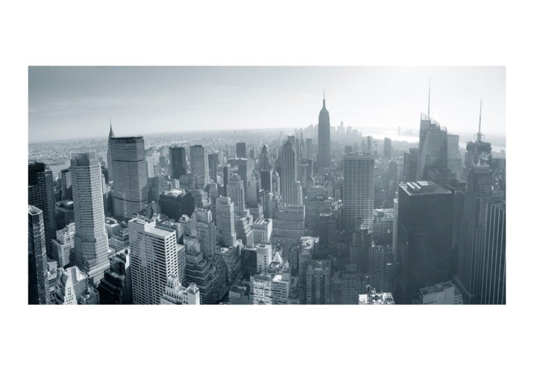 Fototapeta XXL – New York City skyline in black and white Fototapeta XXL – New York City skyline in black and white
