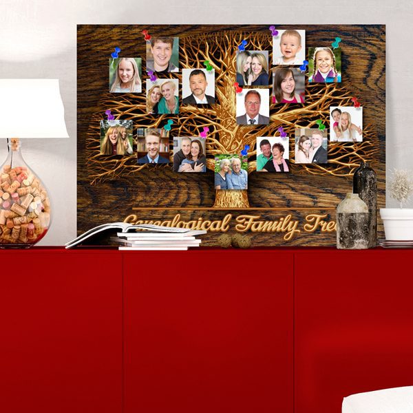 Obraz na korku – Family Tree [Corkboard] Obraz na korku – Family Tree [Corkboard]