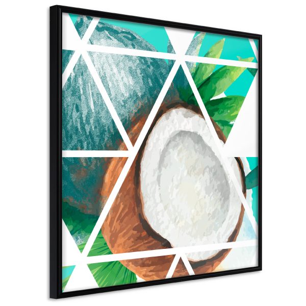 Tropical Mosaic with Coconut (Square) Tropical Mosaic with Coconut (Square)